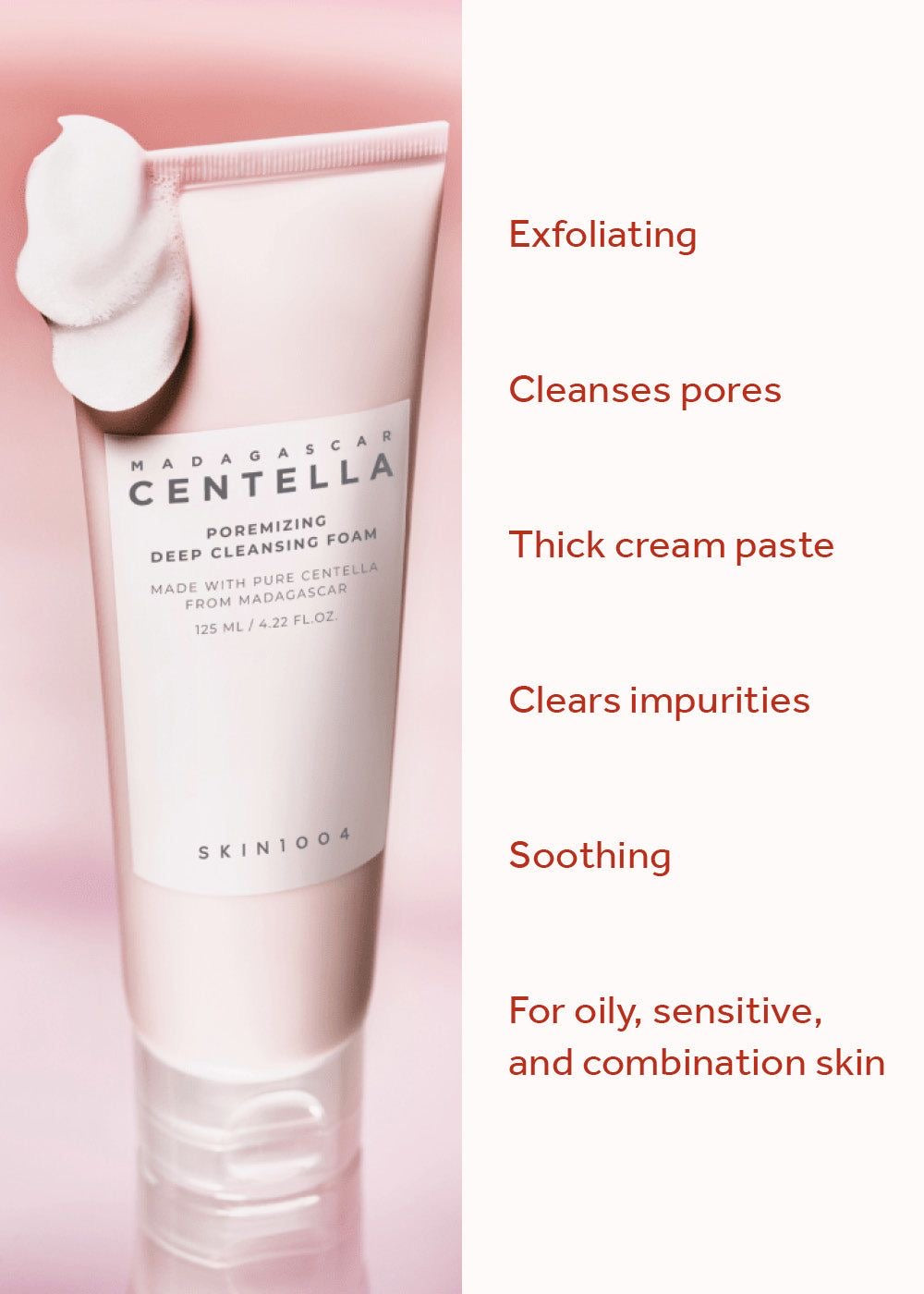 SKIN1004 Madagascar Centella Poremizing Deep Cleansing Foam