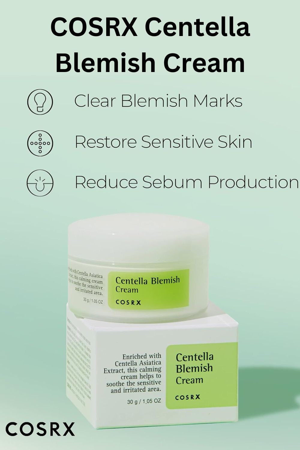 Cosrx Centella Blemish Cream